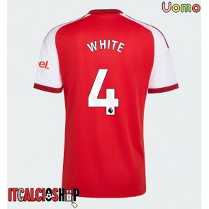 Arsenal Ben White #4 Prima Maglia 2026-27 Manica Corta Arsenal Ben White #4 Prima Maglia 2026-27 Manica Corta